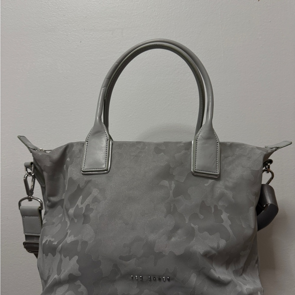 Ted Baker London Gray Camouflage Tote
